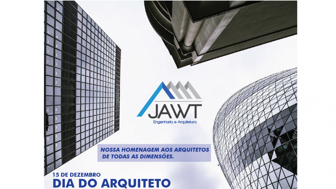 Feliz dia do Arquiteto